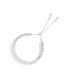 ფოტო #1 პროდუქტის FrostLily Clear Crystal and Bead Bolo Bracelet