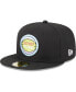 ფოტო #3 პროდუქტის Men's Black Detroit Pistons Color Pack 59FIFTY Fitted Hat