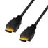 LogiLink CH0077 - 1 m - HDMI Type A (Standard) - HDMI Type A (Standard) - 48 Gbit/s - Audio Return Channel (ARC) - Black