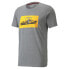 Фото #1 товара Puma Sf Race Graphic Crew Neck Short Sleeve T-Shirt Mens Grey Casual Tops 532330