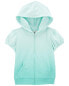 Фото #5 товара Toddler French Terry Hooded Full-Zip Top 4T