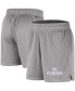 Фото #1 товара Men's Gray Florida Gators Mesh Performance Shorts