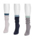 Women's 3 Pair Pack Slouch Socks, One Size