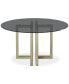 Фото #5 товара Emila 54" Round Glass Mix and Match Dining Table, Created for Macy's