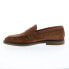 Фото #5 товара Bruno Magli Socal BM2SCLB1 Mens Brown Suede Loafers & Slip Ons Penny Shoes 11.5