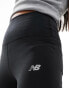 Фото #2 товара New Balance Harmony 27 inch high rise leggings in black