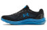 Фото #2 товара Under Armour Liquify 低帮 跑步鞋 男女同款 黑蓝 / Кроссовки Under Armour Liquify 3021946-004