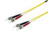 Фото #3 товара Equip ST/ST Fiber Optic Patch Cable - OS2 - 1m - 1 m - OS2 - ST - ST