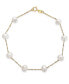 Браслет eFFY® Pearl Station 14k Gold Желтый, 7 1/2 Inches - фото #1