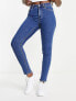 Фото #9 товара New Look mid rise skinny jeans in mid blue