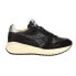 Фото #1 товара Diadora Venus Glitter Dirty Lace Up Womens Black Sneakers Casual Shoes 178588-8