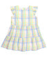 Фото #1 товара Toddler Girls Flutter Sleeve Tiered Dress