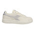 Фото #1 товара Diadora Game Step Premium Tumbled Leather Lace Up Womens Off White Sneakers Cas