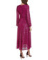 Фото #2 товара Taylor Stretch Sequin Maxi Dress Women's Pink 4