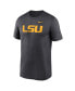 Men's Anthracite LSU Tigers Primetime Legend Logo T-Shirt Черный, M - фото #3