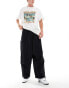 Фото #8 товара ASOS DESIGN oversized balloon cargo trouser in black