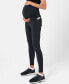 Women's Active Support Soft-Touch Sage Maternity Leggings Черный, XL - фото #1