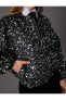 Фото #6 товара Пиджак куртка Koton - с блестками, на молнии модель Tuba Ünsal X