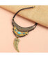 Women's Horn Statement Necklace