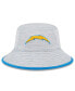 Фото #1 товара Men's Gray Los Angeles Chargers Game Bucket Hat