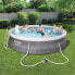 Фото #7 товара BESTWAY Fast Set Rattan 457x107 cm Round Inflatable Pool