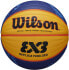 Фото #1 товара Wilson Basketball FIBA 3X3 Replica Ball 2020 WT, Size: 6, Rubber, for Indoor and Outdoor Use, Yellow/Blue, WTB1033XB2020, WTB0533XB2020, Orange/Blue Navy