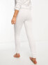 New Look 'Bride' joggers in white