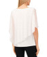 ფოტო #2 პროდუქტის Petite Embellished-Overlay Top