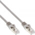 Фото #1 товара InLine Patch Cable U/UTP Cat.5e grey 0.3m