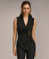 Фото #1 товара Donna Karan Women's Sleeveless V-Neck Top