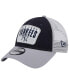 Фото #2 товара Men's Navy New York Yankees Two-Tone Patch 9FORTY Snapback Hat