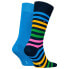 Фото #2 товара TOMMY HILFIGER Duo Stripe socks 2 pairs