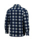 ფოტო #2 პროდუქტის Men's Navy Notre Dame Fighting Irish Ellis Full-Snap Jacket