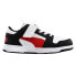 Фото #1 товара Puma Rebound Layup Lo Toddler Boys White Sneakers Casual Shoes 370493-07