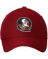 ფოტო #3 პროდუქტის Men's Garnet Florida State Seminoles Primary Logo Staple Adjustable Hat