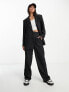 Noisy May tailored blazer co-ord in black