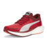 Фото #4 товара Puma Deviate Nitro 2 X Ciele Running Womens Red Sneakers Athletic Shoes 3784370