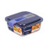 Фото #2 товара Герметичная коробочка для завтрака Luminarc Easy Box Синий Cтекло (760 ml) (6 штук)