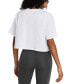 ფოტო #2 პროდუქტის Women's Campus Boxy Crop T-Shirt