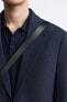 Фото #6 товара Костюмный пиджак из ткани с узором «гусиная лапка» ZARA