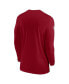 ფოტო #2 პროდუქტის Men's Cardinal Arizona Cardinals Sideline Coach Performance Long Sleeve T-shirt