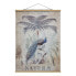 Stoffbild Shabby Chic Collage Pfau