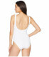 Фото #2 товара Tommy Bahama 282316 Women's Swimwear One-Piece Wrap-Front, Size 10