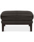 Фото #3 товара CLOSEOUT! Chanute 32" Leather Ottoman, Created for Macy's