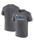 Фото #1 товара Men's Heather Gray UConn Huskies 2023 NCAA Men’s Basketball National Champions Synthetic T-shirt