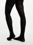 Фото #3 товара ASOS DESIGN 40 denier tights with bum tum thigh support in black