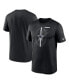 ფოტო #2 პროდუქტის Men's Black Dallas Cowboys Legend Icon Performance T-shirt