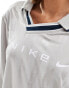 Фото #2 товара Nike- NSW Collection Jacquard long sleeve jersey top in grey