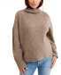 Фото #1 товара Maternity Mock-Neck Crystal Sweater