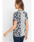 Фото #2 товара Short Sleeve Printed Tunic T-Shirt